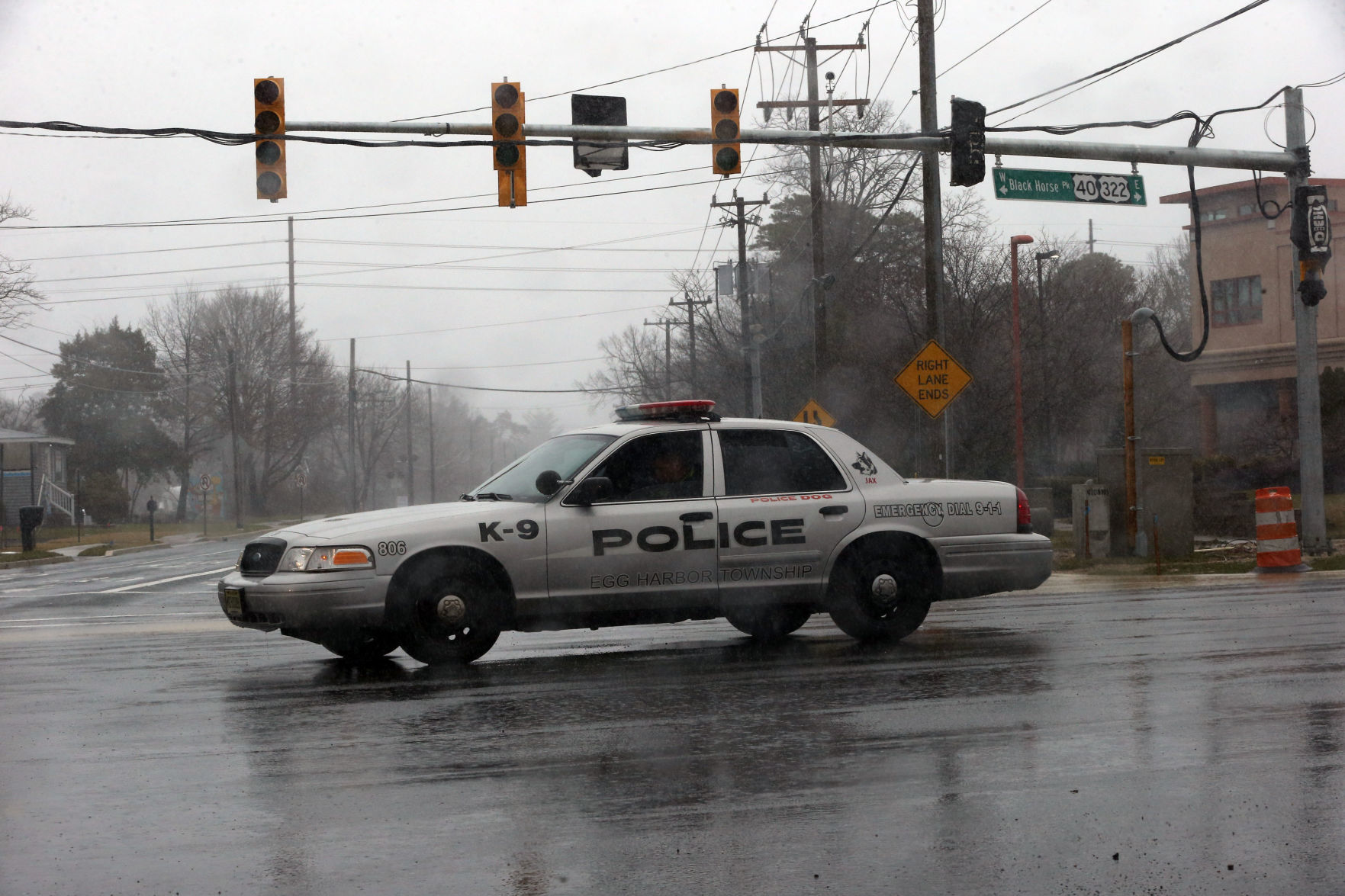 Rain storm hits Atlantic County